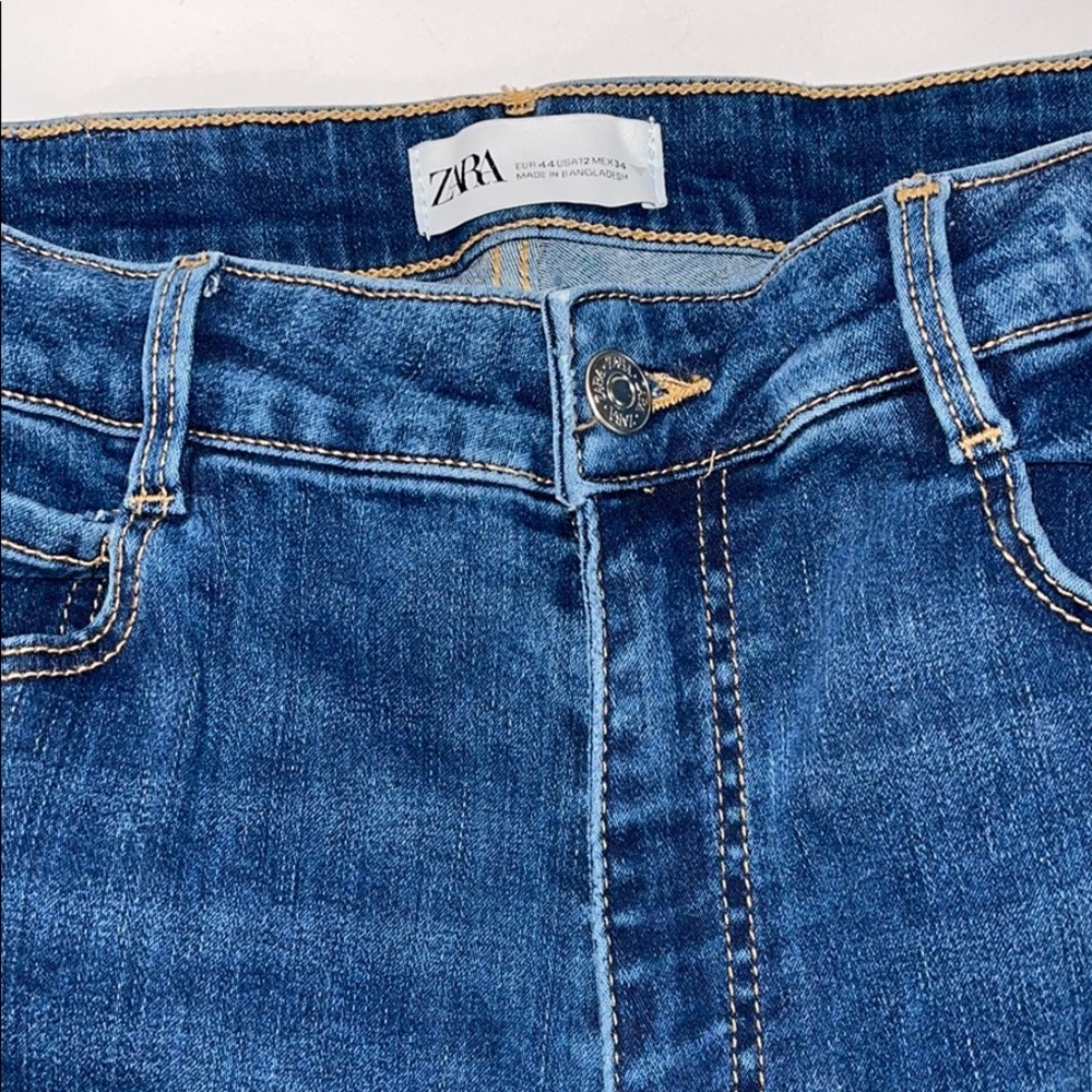 Dark denim jeans